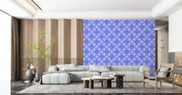 Geometric Starburst Pattern Wallpaper⁠