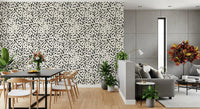 Monochrome Spotted Artistry Wallpaper⁠