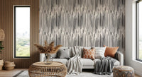 Monochrome Vertical Brushstroke Wallpaper⁠