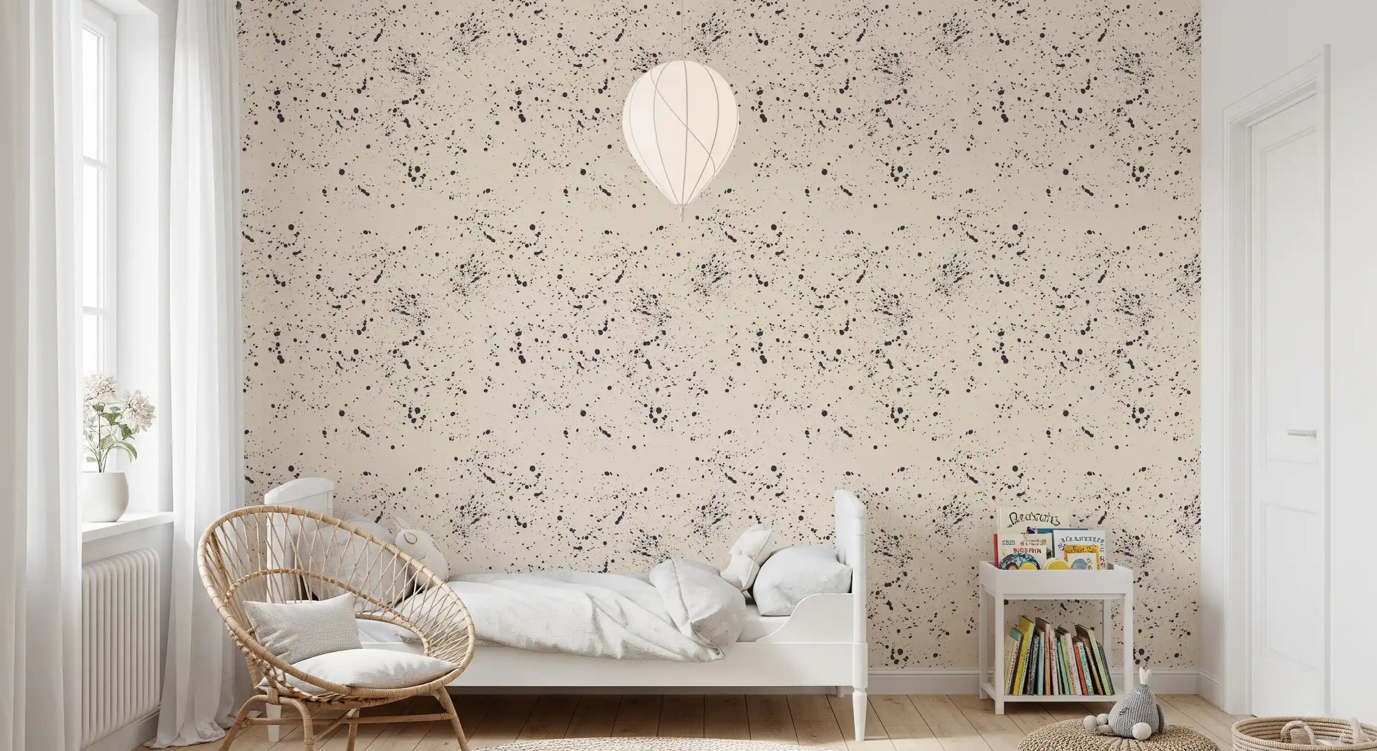 Ink Splatter Minimalism Wallpaper⁠