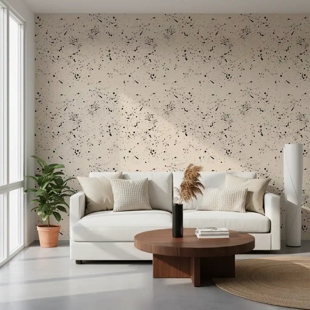 Ink Splatter Minimalism Wallpaper⁠