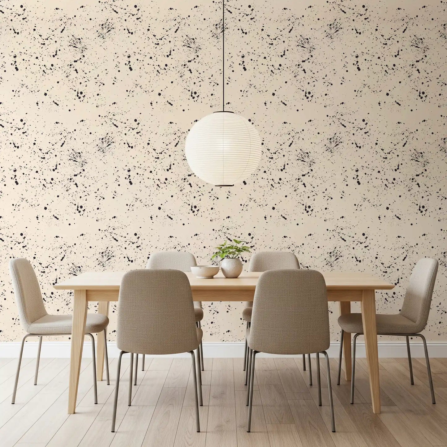 Ink Splatter Minimalism Wallpaper⁠