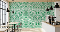 Whimsical Woodland Greenery Wallpaper⁠