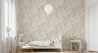 Creamy Taupe Painted Texture Wallpaper⁠