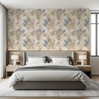 Soft Brushstroke Abstract Art Wallpaper⁠