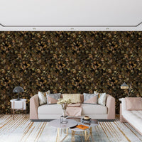 Midnight Botanical Foliage Wallpaper⁠