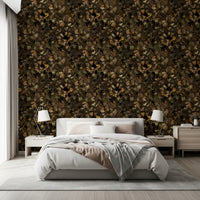 Midnight Botanical Foliage Wallpaper⁠
