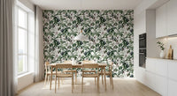 Serene Botanical Foliage Wallpaper⁠