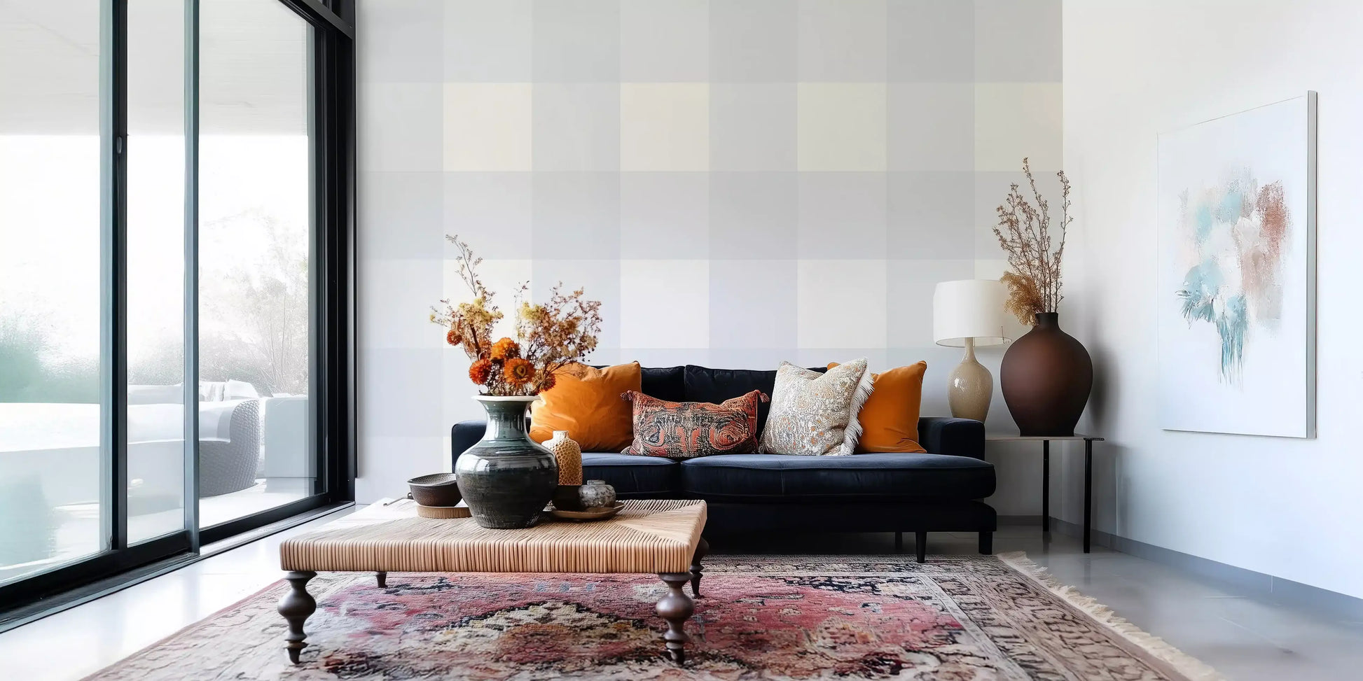 Subtle Off-White Texture Wallpaper⁠