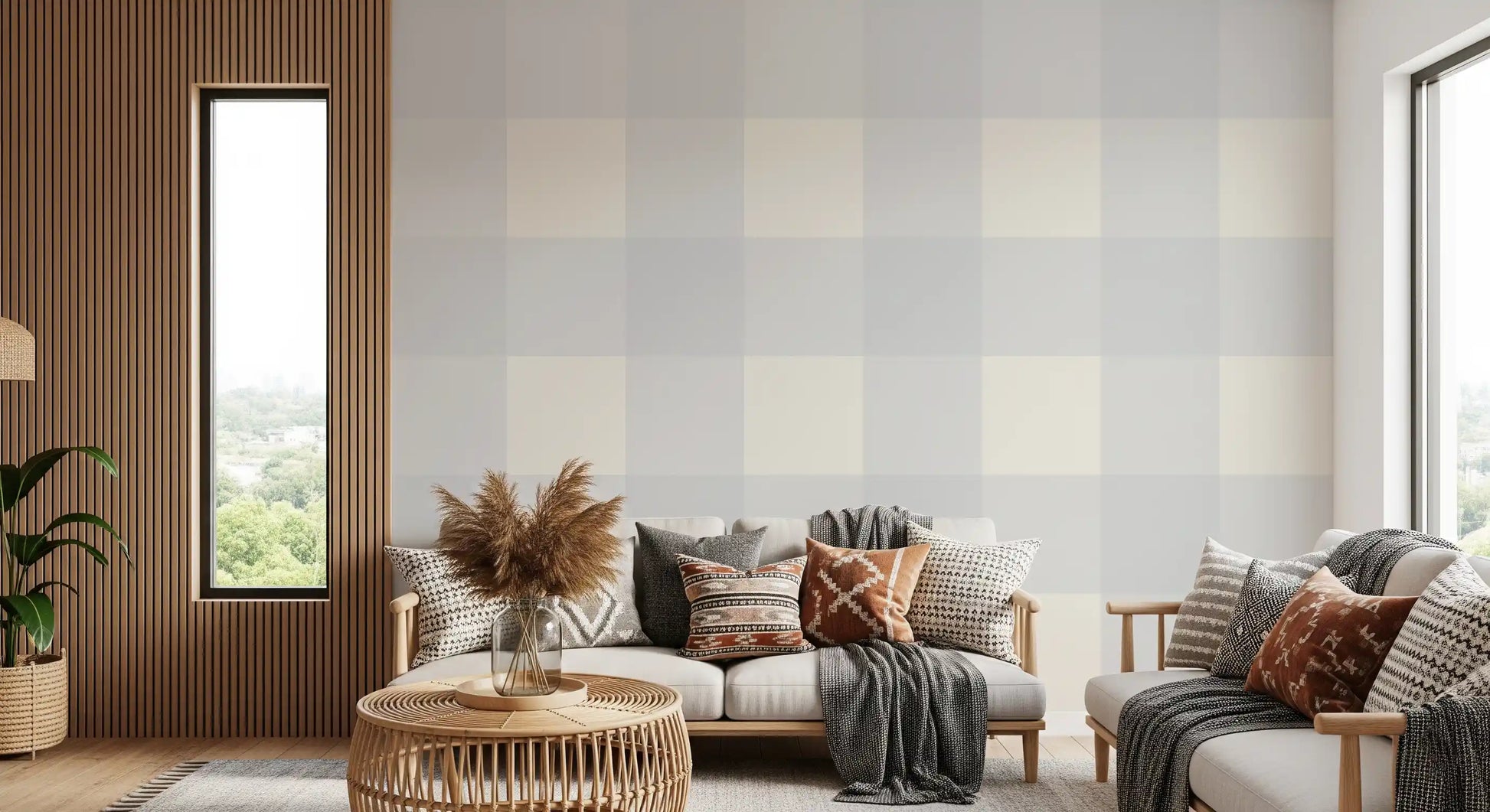 Subtle Off-White Texture Wallpaper⁠