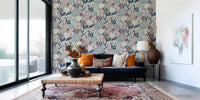Muted Floral Garden Flora Wallpaper⁠