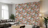 Botanical Garden Harvest Pattern Wallpaper⁠