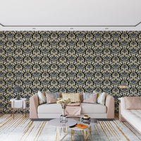 Botanical Heritage Trellis Wallpaper⁠