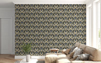 Botanical Heritage Trellis Wallpaper⁠