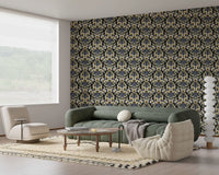 Botanical Heritage Trellis Wallpaper⁠