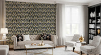 Botanical Heritage Trellis Wallpaper⁠