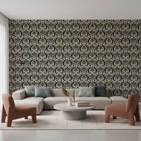 Botanical Heritage Trellis Wallpaper⁠
