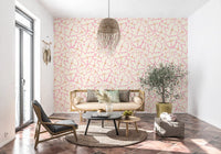 Blush Petal Flow Wallpaper⁠