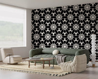 Minimalist Star Tile Wallpaper Pattern Wallpaper⁠
