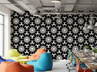 Minimalist Star Tile Wallpaper Pattern Wallpaper⁠