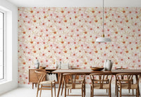 Soft Watercolor Meadow Bloom Wallpaper⁠