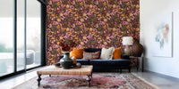 Vintage Botanical Twilight Wallpaper⁠