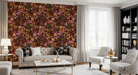 Vintage Botanical Twilight Wallpaper⁠