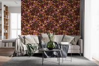Vintage Botanical Twilight Wallpaper⁠