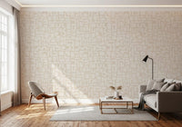 Minimalist Soft Geometric Shapes Wallpaper⁠