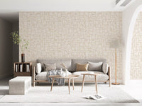 Minimalist Soft Geometric Shapes Wallpaper⁠