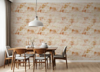 Rustic Earthy Patina Finish Wallpaper⁠