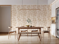 Soft Neutral Interplay Wallpaper⁠