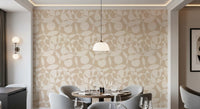 Soft Neutral Interplay Wallpaper⁠
