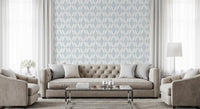 Nordic Curves Linear Repeat Wallpaper⁠