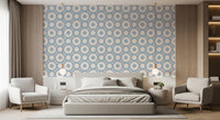 Geometric Circle Lattice Wallpaper⁠