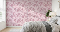 Blush Botanical Silhouette Wallpaper⁠
