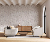 Abstract Organic Sandstone Lines Wallpaper⁠