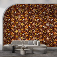 Autumn Botanical Harvest Wallpaper⁠