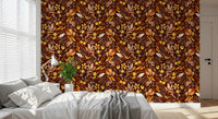Autumn Botanical Harvest Wallpaper⁠