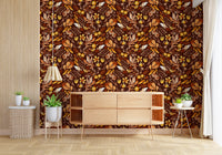 Autumn Botanical Harvest Wallpaper⁠