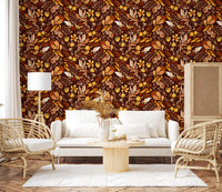 Autumn Botanical Harvest Wallpaper⁠