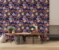 Vintage Garden Impressionism Wallpaper⁠