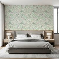 Soft Sage Botanical Garden Wallpaper⁠