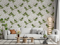 Botanical Meadow Sketch Wallpaper⁠