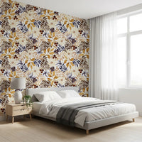 Autumn Harvest Botanical Wallpaper⁠