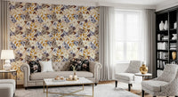 Autumn Harvest Botanical Wallpaper⁠