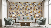 Autumn Harvest Botanical Wallpaper⁠