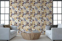 Autumn Harvest Botanical Wallpaper⁠