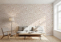 Sepia Botanical Sketch Wallpaper⁠