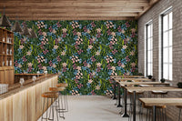 Enchanted Garden Blooms Wallpaper⁠
